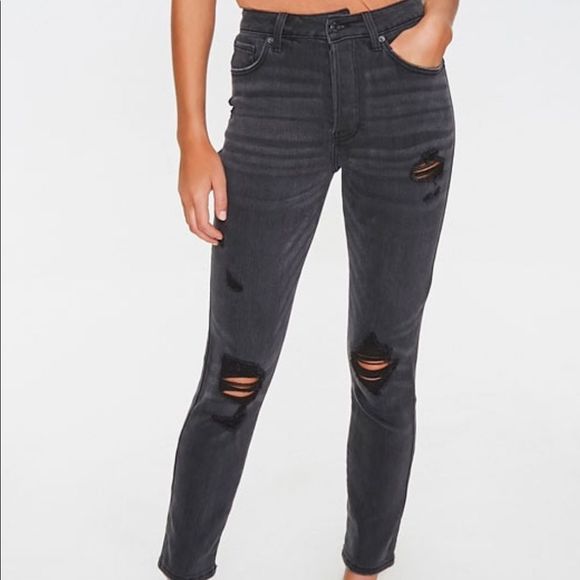 Forever 21 Denim - Black mom jeans